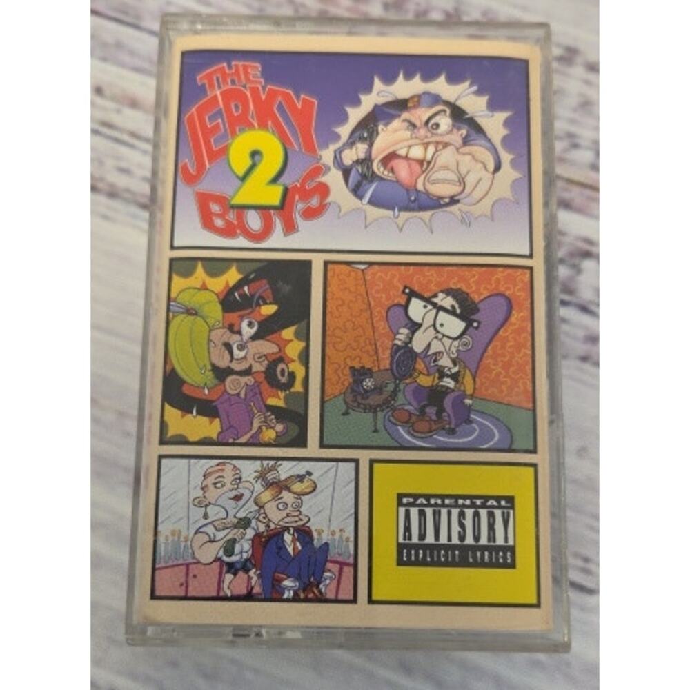 Jerky Boys 2 Cassette *New York Comedy* *90s Throwback* (Features "Pablo Honey")
